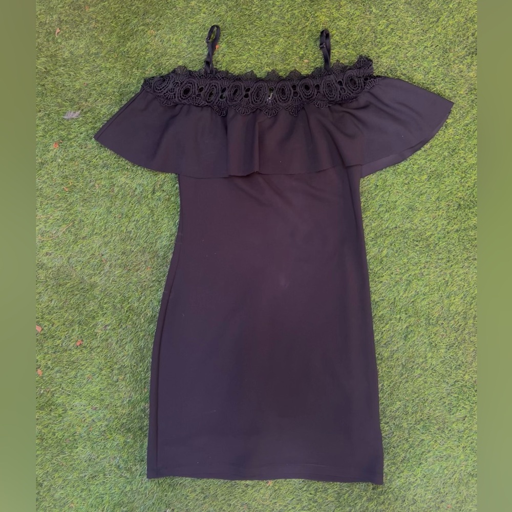 BCX Black Lace Dress